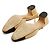Chanel Décolleté Slingback Classiche Beige Nero EU 38.5 - vista 6