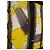 Autre Marque Alice Landais Paris Foulard in seta giallo e nero - vista 2
