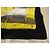 Autre Marque Alice Landais Paris Foulard in seta giallo e nero - vista 3