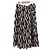 Falda midi Bottega Veneta seda estampado geométrico - vista 2