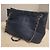 Timeless Chanel Shopper borsa pelle trapuntata blu navy - vista 7