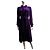 Bottega Veneta Lila Samt-Hemdkleid - Ansicht 7