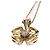 Bulgari Pendente Bvlgari Fiorever in oro rosa 18K con rubino e diamanti - vista 6