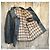 Autre Marque Giacca in pelle nera stile workwear francese - vista 4