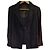 Carolina Herrera Textured Navy Blue Blazer