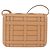 Burberry TB Flap Woven Leather Small - vista 2
