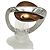 Autre Marque Anello Breil Steel Sand in Acciaio e Bronzo