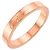 Anello C de Cartier in oro rosa