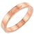 Anello C de Cartier in oro rosa - vista 5
