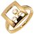 Anillo Chopard Happy Diamond en oro rosa de 18K