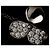 Autre Marque Bracciale Tiffany & Co. Paper Flower in diamanti - vista 6