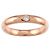 Harry Winston 18K Roségold Ring mit runden Diamanten - Ansicht 2