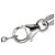 Collana Piaget Limelight Double Heart Diamanti - vista 5