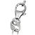 Collana Piaget Limelight Double Heart Diamanti - vista 6
