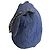 Borsa a spalla matelassé Chanel Blu Denim - vista 5