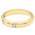 Autre Marque Gelbgold-Bandring, drei Diamanten. - Ansicht 2