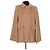 Capa Maje de lana beige