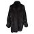 Autre Marque Abrigo de piel negro Other Brand - vista 4