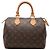 Borsa Boston Louis Vuitton Monogram Speedy 25 Marrone