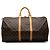 Borsa da viaggio Louis Vuitton Monogram Keepall 55 Marrone