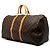 Borsa da viaggio Louis Vuitton Monogram Keepall 55 Marrone - vista 2