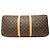 Mala de Viagem Louis Vuitton Monogram Keepall 55 Castanha - vista 3