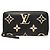 Portafoglio Lungo Zippy Louis Vuitton Bicolor Monogram Empreinte Giant Nero