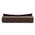 Pochette Félicie Borsa a tracolla Louis Vuitton Monogram Pochette Felicie Marrone - vista 3
