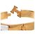Bracciale Clic H PM stretto in smalto bianco Hermès - vista 5