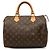 Borsa Boston Louis Vuitton Monogram Speedy 30 Marrone