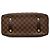 Borsa Louis Vuitton Damier Ebene Cabas Rosebery Marrone - vista 3