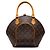 Borsa a mano Louis Vuitton Monogram Ellipse PM Marrone