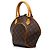 Borsa a mano Louis Vuitton Monogram Ellipse PM Marrone - vista 2