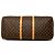 Borsa da viaggio Louis Vuitton Monogram Keepall 60 Marrone - vista 3