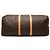 Borsa da viaggio Louis Vuitton Monogram Keepall Bandouliere 60 Marrone - vista 3