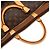 Borsa da viaggio Louis Vuitton Monogram Keepall Bandouliere 60 Marrone - vista 7