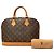 Louis Vuitton Monogram Alma PM Handtasche Braun - Ansicht 8