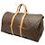 Borsa da viaggio Louis Vuitton Monogram Keepall Bandouliere 55 Marrone - vista 2