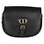 Borsa Bobby Flap Medium in pelle di vitello Box nera Christian Dior - vista 8