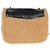 Borsa a patta Chanel CC Mania in shearling di pecora stropicciato nero lucido - vista 2
