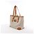 Borsa a tracolla Louis Vuitton Hampstead MM Damier Azur in Beige N51206 - vista 2