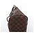 Borsa a tracolla Louis Vuitton Neverfull PM Damier Ebene in marrone N51109 - vista 8
