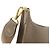 Hermès HERMES Taurillon Clemence Evelyen 3PM B engraved Etoupe Gold HDW - vista 7