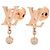 Orecchini Louis Vuitton Puce Idylle Blossom LV Diamond K18YG Q96495 Usato - vista 3
