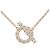 Hermès Collana HERMES Finesse Diamanti K18PG 750PG Rose Gold Usata