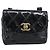 Chanel CC Flap Gürtel aus gestepptem Lammleder