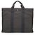 Hermès Herline Tote MM Grau Stoff