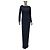 Abito da sera perlinato nero Christian Dior Paris Sz.38 usato