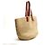 Chloé Manuel Medium Raffia Tasche Leder - Ansicht 3