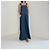 Weekend Max Mara Abito Maxi in Denim Blu - vista 10